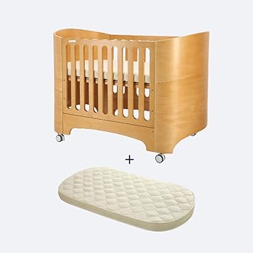 natural wood cot bed