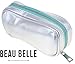 Beau Belle Mini's - 9 Makeup Brushes - Makeup Brush Set - Makeup Brushes Set - Make Up Brushes - Professional Makeup Brushes (Mint Green)