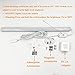 Under Cabinet Lights Plug in Dimmable Magnetic 14 inch 10W 1000lumen USB Light Bar LED Under-Counter Light Fixtures Desk Light for Room,Kitchen,Shelf,Showcase,bunk Bed,Office (Daylight White)