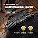 SKYBEN Olight Warrior X Pro 2250 Lumen NW LED 600 Meter Throw Tail Switch Magnetic Rechargeable Tactical Flashlight,with Charging Cable,21700 Battery Battery Box (Black)