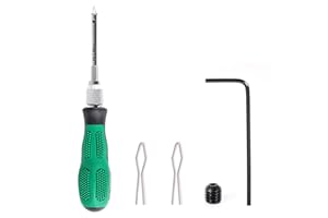 KIEVODE Bike Nipple Driver Tool for Wheel Spoke Lacing and Building - Screwdriver with Comfort Grip Handle for MTB, Road, or Mountain Bicycle