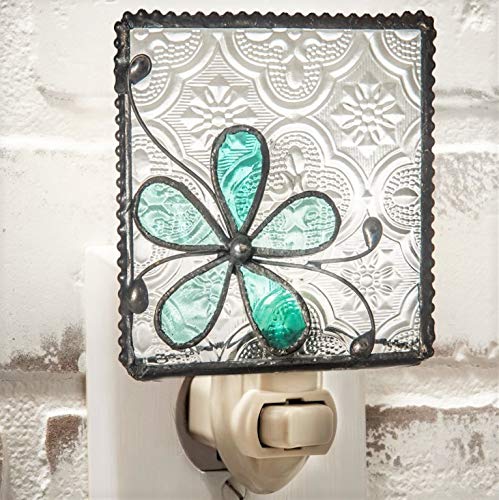 Flower Night Light Decorative Accent Lite Wall Plug in Nightlight for Hallway Bedroom Bathroom Nurse - //coolthings.us