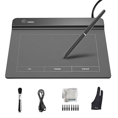 UGEE M708 V3 Graphics Drawing Tablet,10X6 Inches Digital Drawing