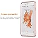 iPhone 6S Plus Case,iPhone 7 Plus Case,Spevert Heavy Duty Dual Layer Hybrid Hard PC Back Soft TPU Raised Edge Shock Absorption Protective Case for iPhone 6S Plus/7 Plus - Rose Gold/Rose Gold