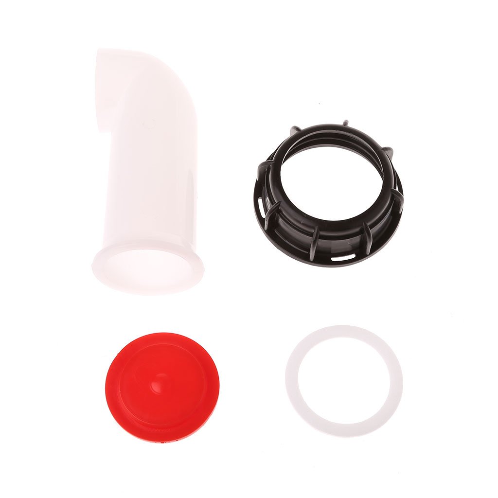 Buwei IBC Tote Tank Drain Cover Extension Spout Hose Nozzle Tap Cap Valve Female Thread