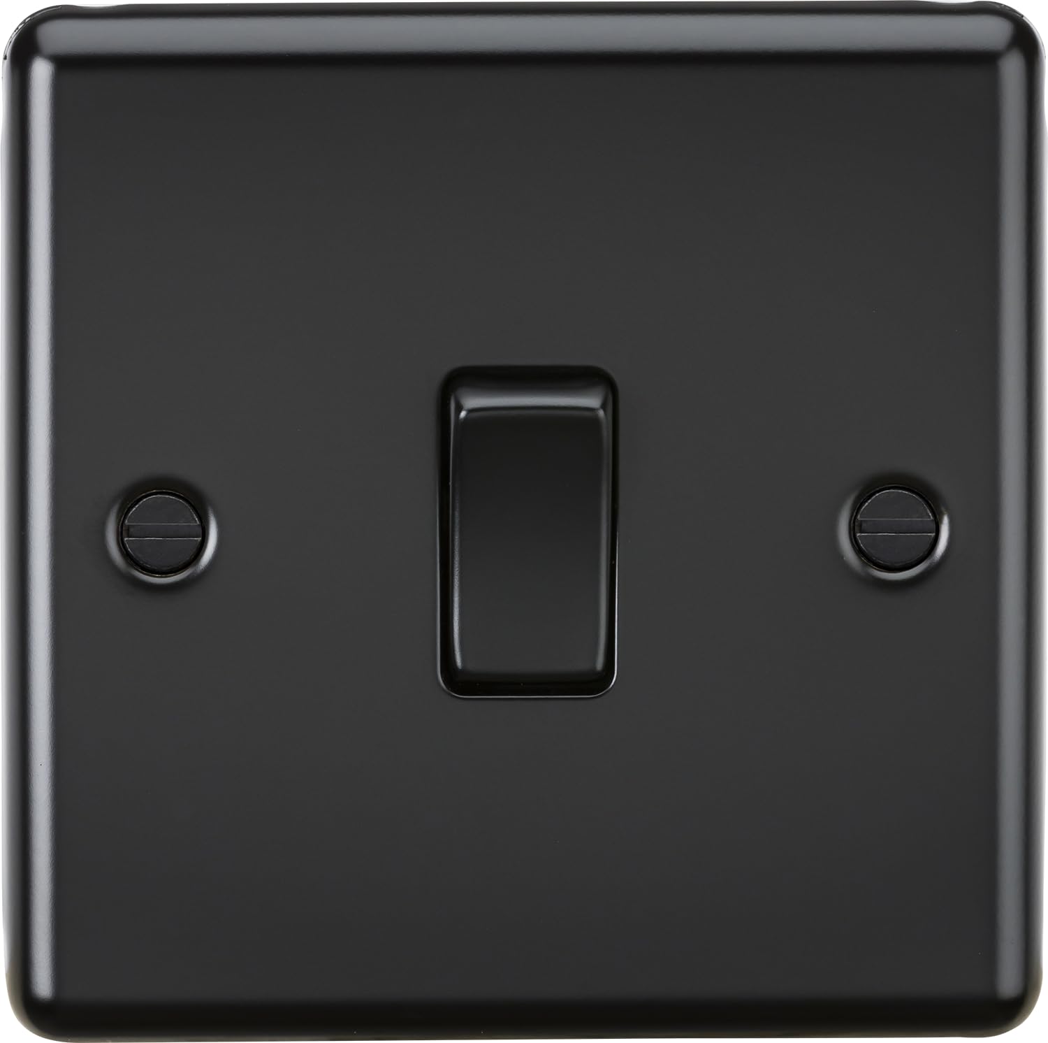 Knightsbridge 10AX 1G Intermediate Switch - Matt Black