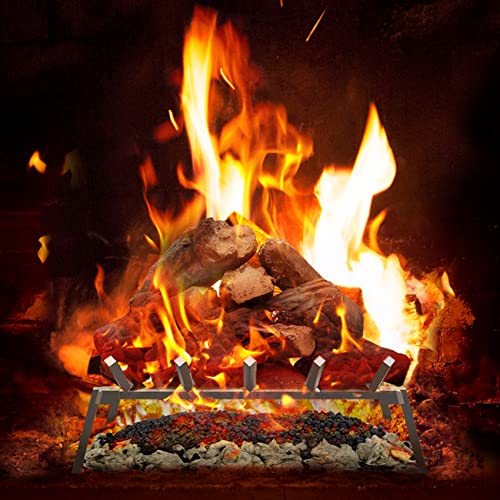 Skyflame Glowing Embers Rock Wool for Vented Gas Fireplaces Fake