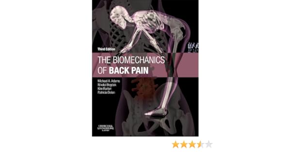 The Biomechanics Of Back Pain 9780702043130 Medicine - 
