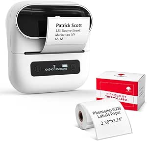 Phomemo Circle Labels 3 Colors - 50x50mm Thermal Labels For M110/M120/M200 Printers