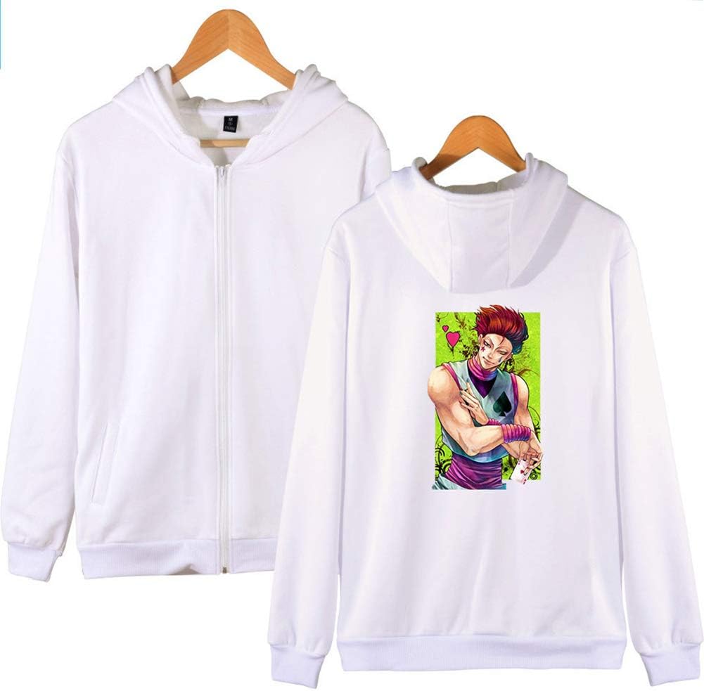 Hisoka Morow Long Sleeve Pullover,Anime Hunter X Hunter Sweatshirts Hoodies for Men and Women
