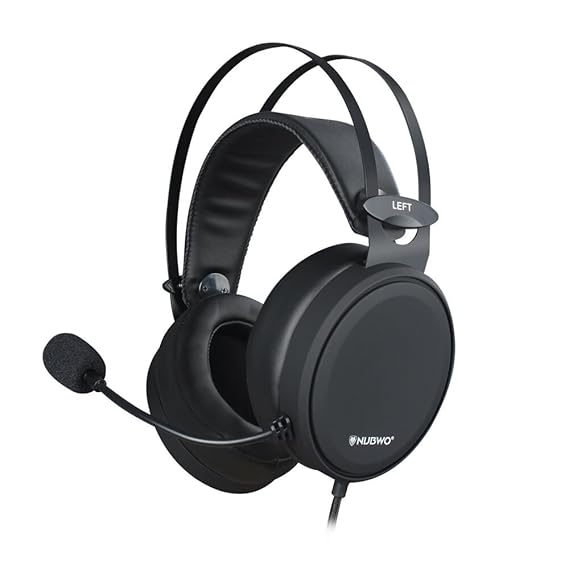 NUBWO Gaming Headset PS4, N7 Stereo Xbox one Headset Wired PC Gaming Headphone mit Rauschunterdrückungsmikrofon, Over-Ear Kop