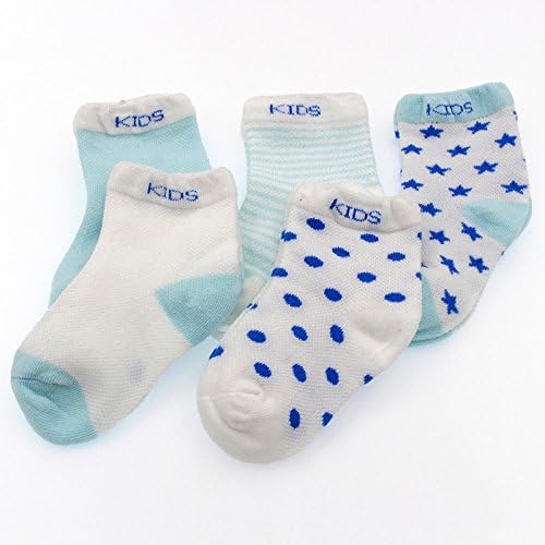 GuiXinWeiHeng 10pcs Children socks summer baby net socks baby socks cotton （random color） , 0-1 years old