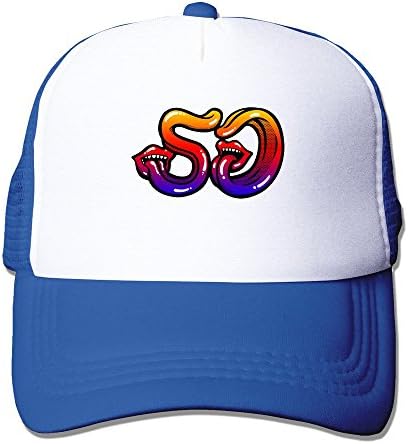 The Rolling Stones Creative Tongue Mesh Adjustable Summer Visor Hats