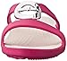 crocs Women's Sanrah Circle Bow W Dress Sandal, Raspberry/Oyster, 7 B(M) US