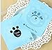ONOR-Tech 100 PCS Lovely Cute OPP Self Adhesive Cookie Bakery Candy Biscuit Treat Gift Diy Plastic Bag (Blue Bear)