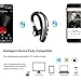 Bluetooth headset, Alwoa Ultralight Wireless Earpieces with Noise Reduction Mic Mute Switch Bluetooth Headphones Comfortable Sweatproof Earbuds Hand Free Earphones for iPhone Android Cell Phones