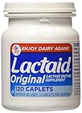 Lactaid Original Strength Lactase Enzyme Supplement, Caplets - 120 ea