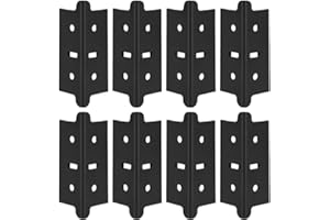 KISHYA 8 Pcs 1.25 In Post Coupling Compatible With Muscle Rack, Post Coupler, Post Connector For Muscle Rack Width is Less Than or Equal To 1.25 Inches, 3.95 x 1.35 x 1.35 In