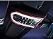 wroadavee Red Interior Roof Front Reading Light Cover Trim for Porsche Cayenne 2011-2017