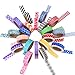 Mudder Colorful Decorative Washi Tapes Washi Masking Tape for Scrapbooks DIY Arts Crafts Office Party Supplies, 20 Pieces