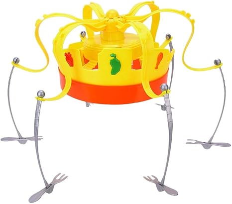 chow crown game kids electronic spinning crown snacks food kids & family game
