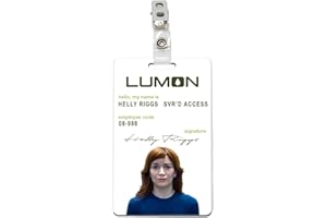 FIGHERO Severance Employee Badge ID Badge PVC - Helly Riggs