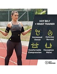 Hot Shapers - Cinturón de entrenamiento de cintura para mujer