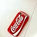 3D Soft Silicone Red Cocacola Can Case for iPhone7 iPhone8 iPhone 7 8 Regular Size Silver Glitter Shockproof Drop Resistant Protective Shiny Unique Bling Cool Special Fun Kids Boys Teens Girls