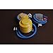 LOHOME Foot Air Pump, Balloon Swimming Inflatable Toy Yoga Ball Inflator Inflates and Deflates Pump (Ordinary Style)