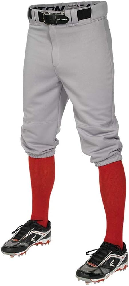 EASTON PRO+ KNICKER Baseball Pant, Youth, Solid & Piped Colors: Clothing