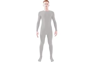 Ensnovo Adult Spandex One Piece Unitard Full Body Suit Costume