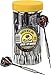 Fat Cat Darts in a Jar: Steel Tip Darts with Storage/Travel Container, 20 Grams (Pack of 15, 21 and 27 Darts)
