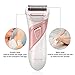 Miserwe Womens Electric Razor IPX4 Waterproof Electric Razor for Women Included 2 AA Batteries Cordless Lady Shaver Bikini Trimmer for Arm Underarm and Legs