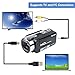 kimire Vlogging Camera Video Camera Camcorder Digital Recorder, HD 1080P 24 MP 16X Powerful Digital Zoom Video Camcorder 2.7 Inch LCD with 270 Degree Rotation Screen (312P)