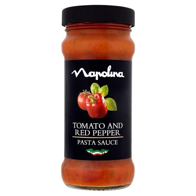 Napolina Tomato and Red Pepper Pasta Sauce (350g) Pack