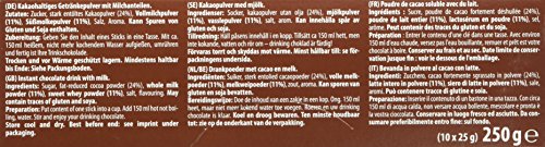 Massimo Feine Trinkschokolade, 16er Pack (16 x 250g), Kakaohaltiges Getränkepulver, Kakaopulver für heiÃe Schokolade, löslich, cremig, Vorratspackung – Bild 4