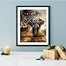 Mobicus 5D DIY Diamond Painting,by Number Kits Crafts & Sewing Cross Stitch，Wall Stickers for Living Room Decoration,Elephant(30X40CM/12X16inch)