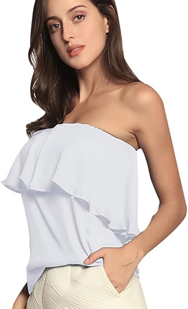 magliette senza spalline