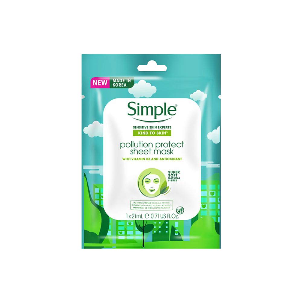 Simple Kind to Skin Pollution Protect Sheet Mask