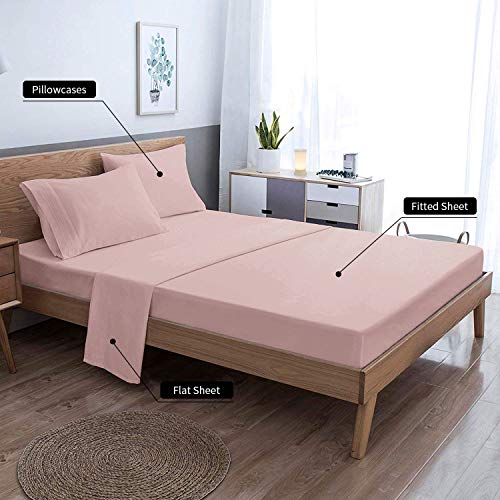 Mejoroom King size sheets,1800TC Luxury King Sheets with 15inch Deep