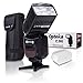 Opteka IF-980 E-TTL AF Dedicated Flash w/Bounce, Zoom, Tilt, LCD Display Compatible with Canon EOS Digital SLR Cameras
