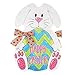 Fun-Here Easter Bunny Eggs Garden Flag Double Sided Home Garden Outdoor Decorative 12