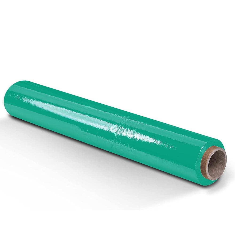Red Film for Packing 50cm x 300m Length, Elastic Film, Manual Packaging (Green, 1 Roll)