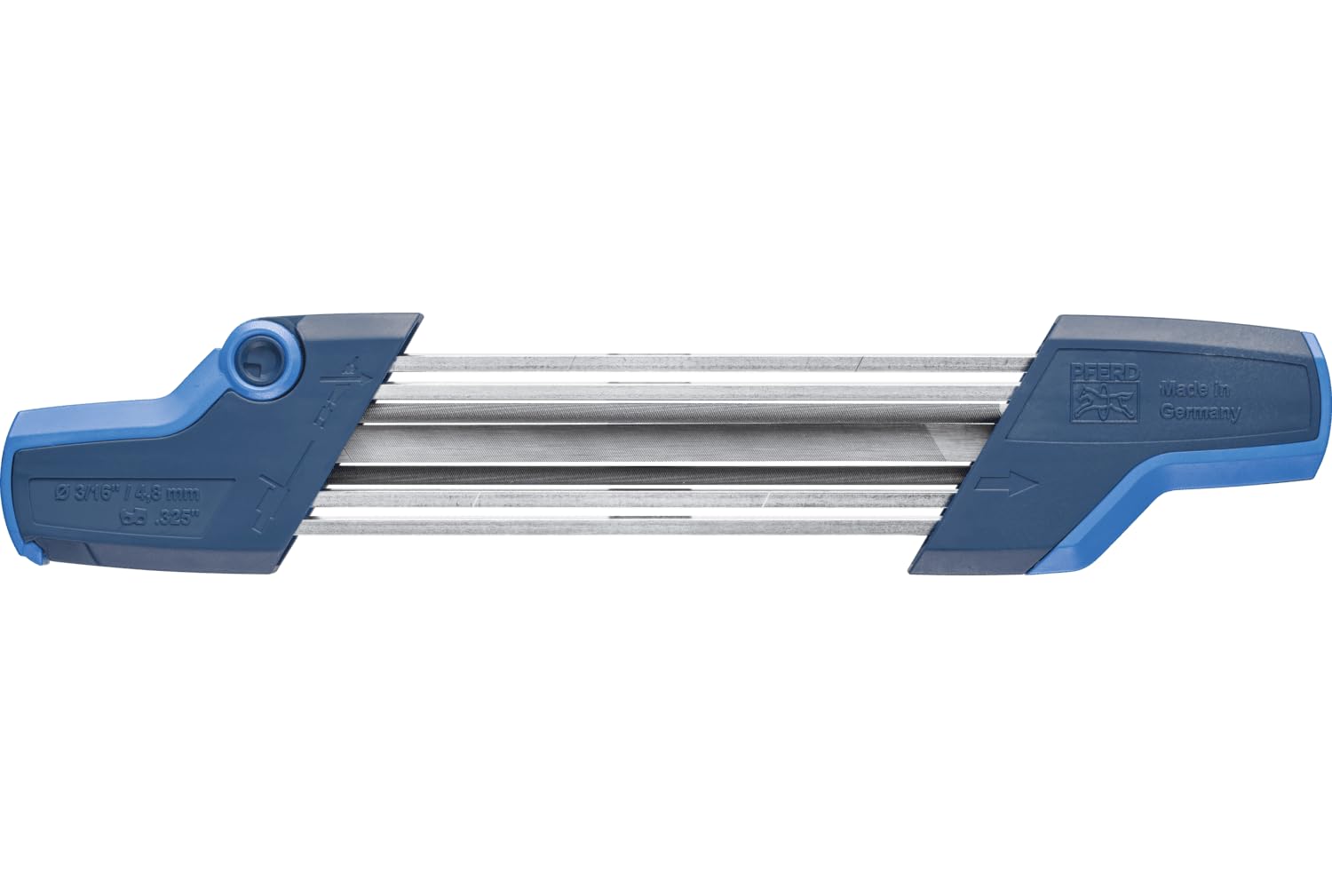 Pferd 11098048 Chain Saw Sharpener, Silver/Blue, 4.8 mm