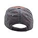 Texas Longhorn Distressed Baseball Cap/Hat 100% Cotton