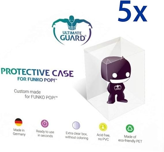 5 x Funko Pop Protección Fundas – Pop – Protective Case: Amazon.es: Bebé