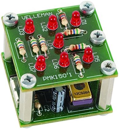 Velleman MK150 - Decorative Lighting (7 Lamp(s), Green, Battery, 32 mm, 36 mm, 3.5 cm