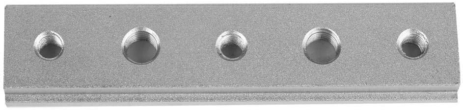 T Type Groove Rail Template T Slot Aluminum Alloy T Slot Rail 100mm for Table Saw Router Woodworking Tools (100mm) - Image 3