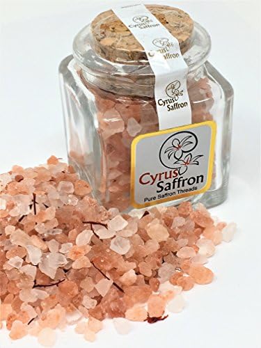 Cyrus Saffron, Pink Himalayan Saffron Salt