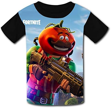 Kids Tee,for-tn-ITE Tomato Player Hipster Custom Print Casual Short Sleeve Youth T-Shirts